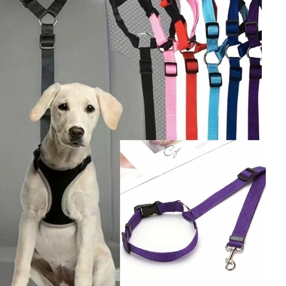 New Dog Safety Strap For Car / Truck / Auto Purple - Picture 1 of 8